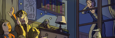 Chérie, j'ai enfermé les gosses !